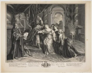 Esther devant Assuérus, c.1705